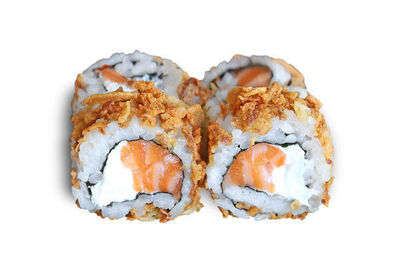 California crispy saumon / cheese